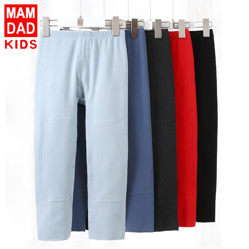 パンツ キッズ 男女兼用 暖か 厚手 裏起毛 レギンス スパッツ あったか インナー 伸縮性 防寒 無地 男..