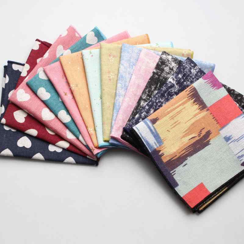 ハンカチ 男性用 メンズ 胸ポケット チーフ フォーマル カジュアル 麻 リネン ハンカチーフ 小物 プチギフト 紳士 25cm