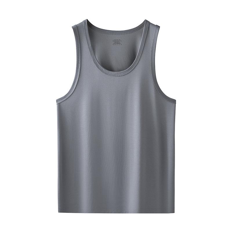 Tシャツ メンズ 男性用 春夏 ノースリーブ スポーツ インナー 粘纤 接触冷感 吸湿速乾 部屋着 トレーニング ランニング 運動用 白 青 黄色 グレー 黒