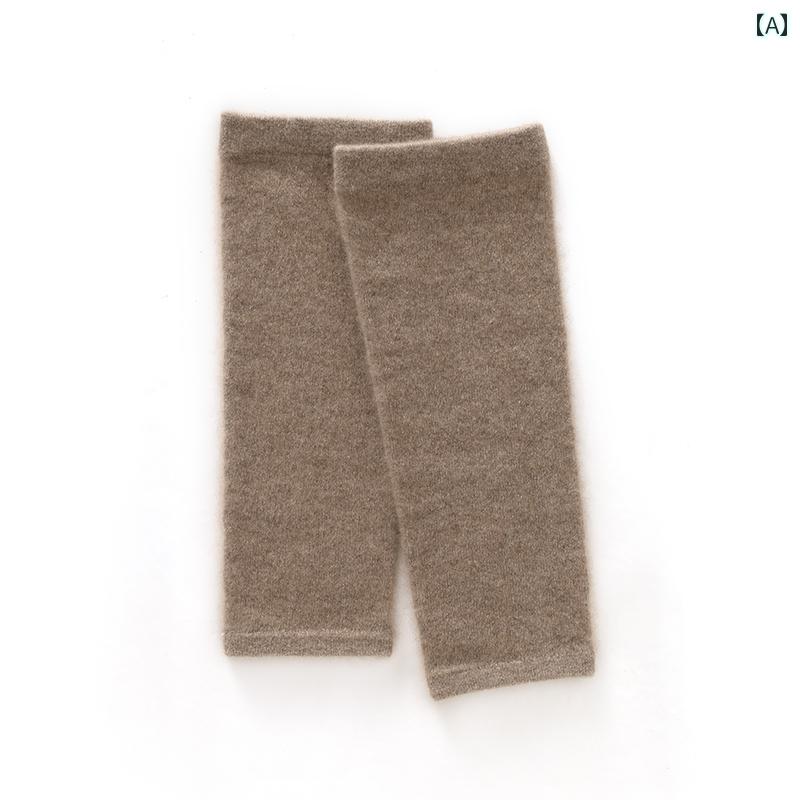 Consinee 肘 プロテクター（ 男女兼用） 秋冬用 暖かい 保護 力 ロング アームカバー＆ 手首 サポーター.オシャレ・