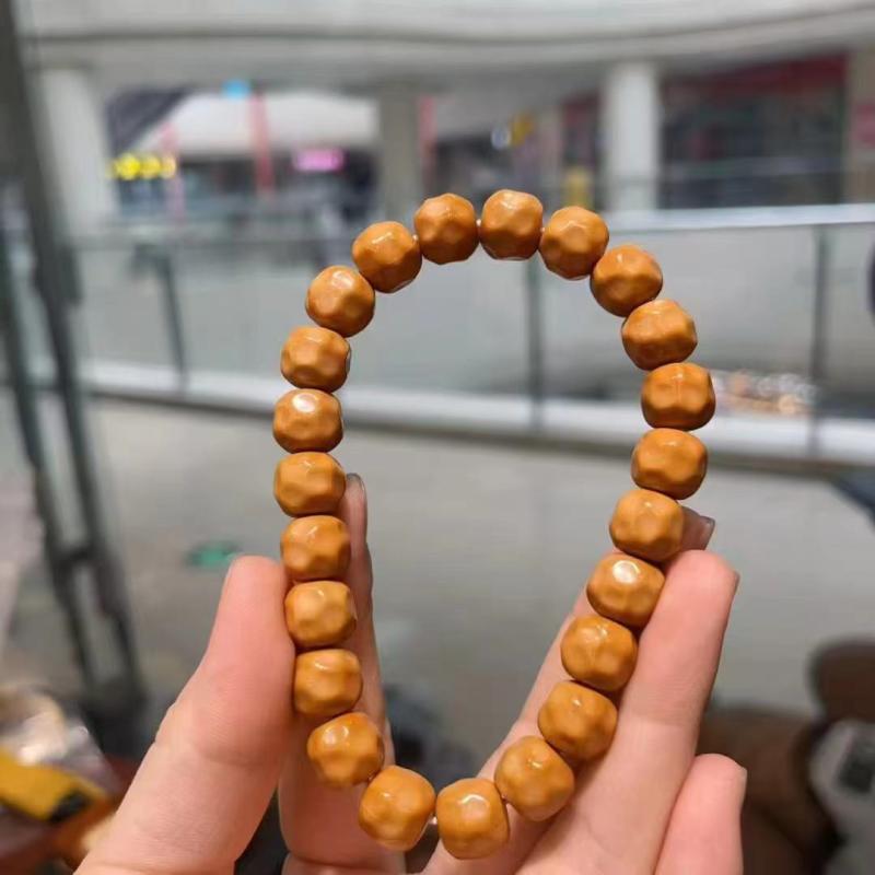 ブレスレット 男性用 猴头奶酪風 シングル 彫刻 アクセサリー ウォールナット ジルコニア カップル 念珠