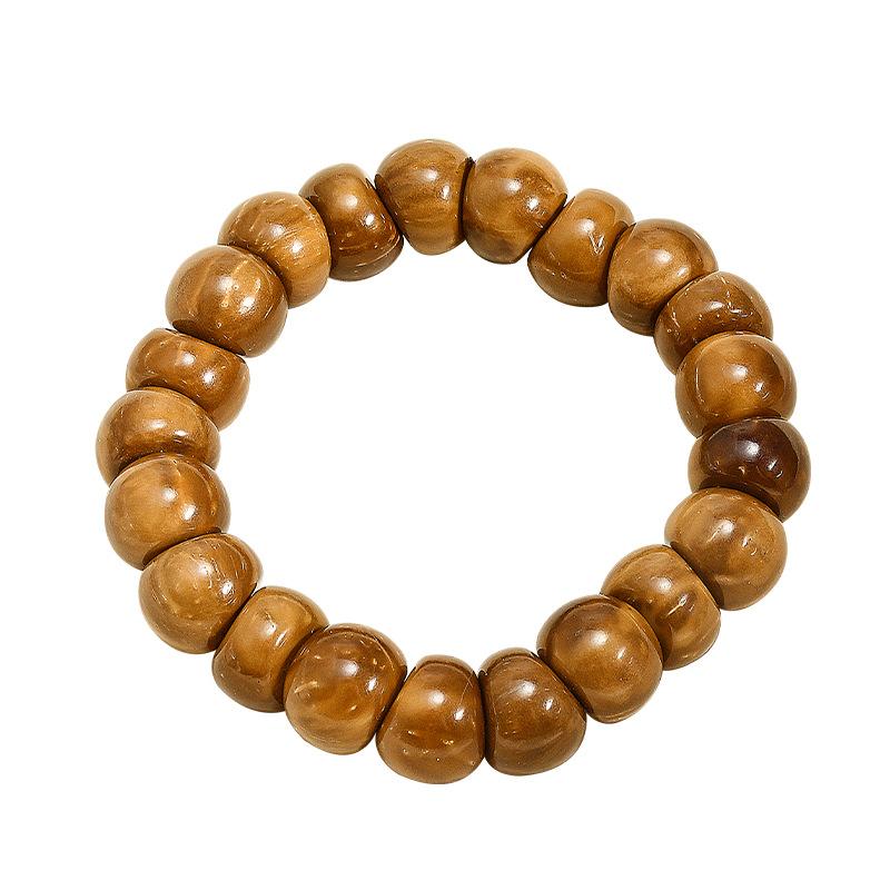 ブレスレット メンズ レディース 菩提子 クックアブラギリ 蒜瓣（ニンニク）型 大腸型 斜めカット 単圏..