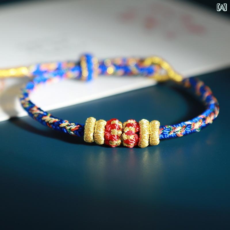 ブレスレット レディース メンズ 男女兼用 ハンドメイド 縁起物 干支 ラッキーアイテム 混合素材 雑貨 春夏 秋冬 オールシーズン