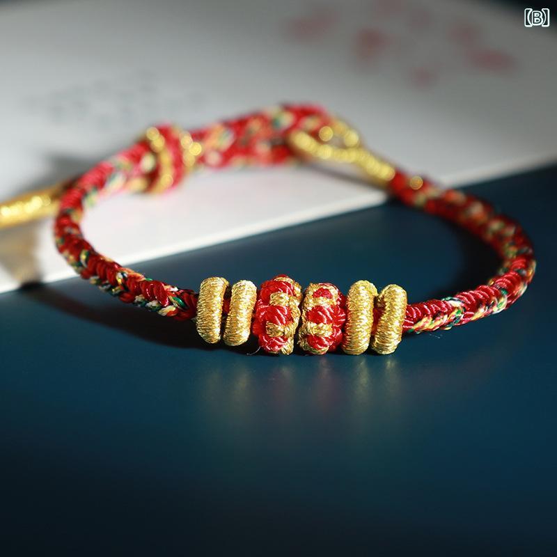 ブレスレット レディース メンズ 男女兼用 ハンドメイド 縁起物 干支 ラッキーアイテム 混合素材 雑貨 春夏 秋冬 オールシーズン