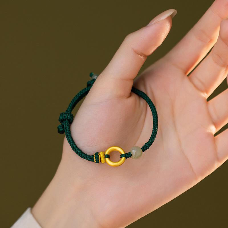 楽天LINEAR shopブレスレット メンズ レディース 和田玉 手編み 五彩 S0560 S0566 S0562 S0556 S0561 S0563 S0559 S0565 S0568 S0557 S0564 S0555 ストラップ アクセサリー 男女兼用