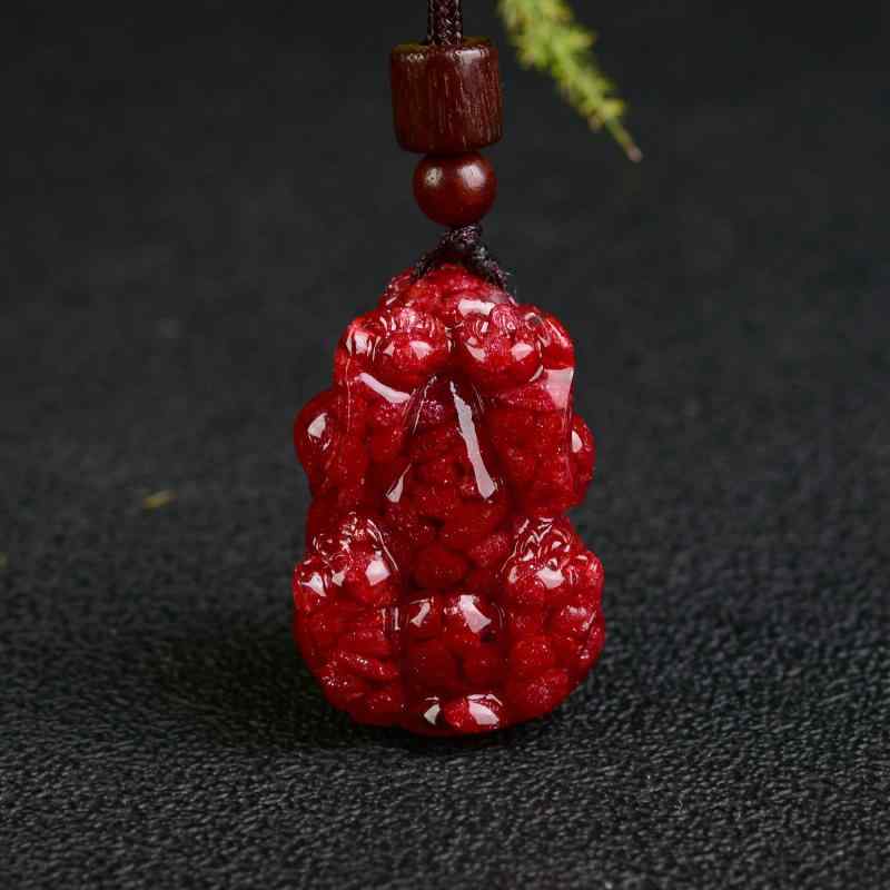 ネックレス メンズ 男性用 貔貅 吊り下げ 縁起物 お守り 砂 朱砂 アクセサリー ペンダント 春夏