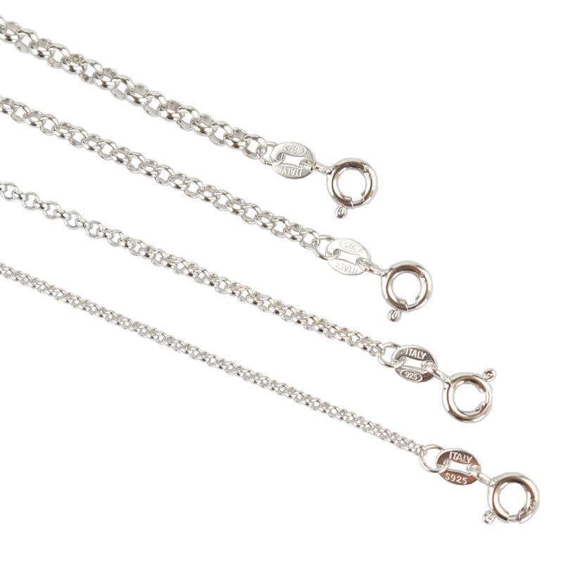 ネックレス メンズ S925 シルバー パール チェーン ネックレス シルバー925 プラチナメッキ チョーカー 幾何学模様 アレルギー対応 シンプル 男性用 幅15mm 2mm 25mm 3mm 長さ40cm 45cm 50cm 55cm 60cm(x3)