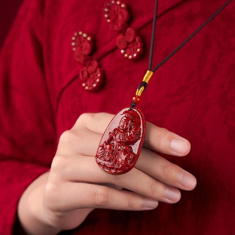 ネックレス レディース メンズ 干支 守護本尊 ペンダント 普賢菩薩 阿弥陀如来 文殊菩薩 千手観音 虚空蔵菩薩 大日如来 不動明王 大勢至菩薩 縁起物 お守り アクセサリー(4)