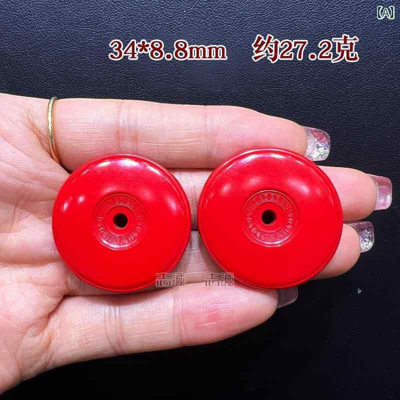 ネックレス レッドサンド 円形 平安守 ペンダント 朱砂 お守り メンズ レディース 大 小 サイズ 中国風 アクセサリー