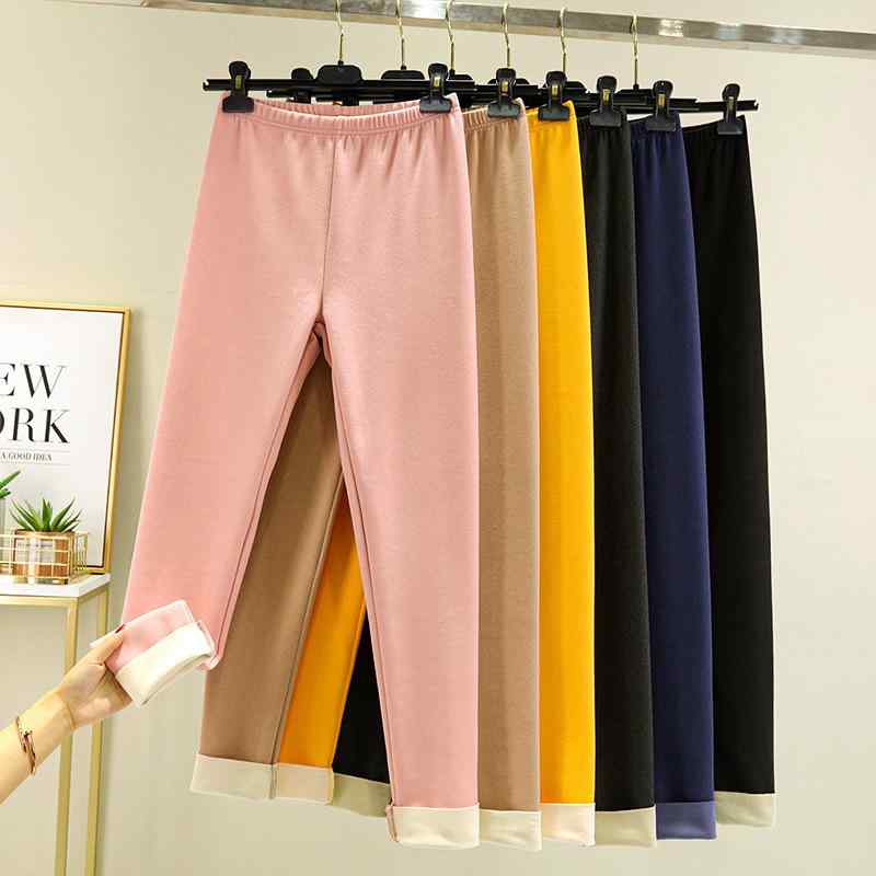 レギンス レディース 秋冬 裏起毛 あったか インナー 厚手 防寒 スパッツ 綿 混紡 ピンク ブラック イエロー グレー ベージュ ネイビー(x2)