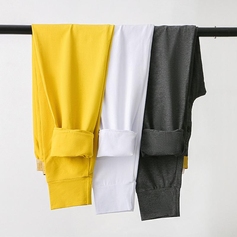 レギンス メンズ 男性用 インナーパンツ スパッツ コットン 伸縮性 保温性 薄手 ローライズ 無地 ホワ..