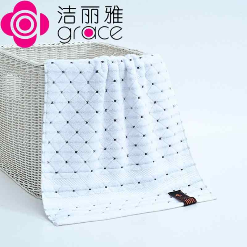 タオル 男性用 女性用 纯棉 綿 ソフト 吸水 厚手 フェイスタオル 72cm×35cm 白 グレー