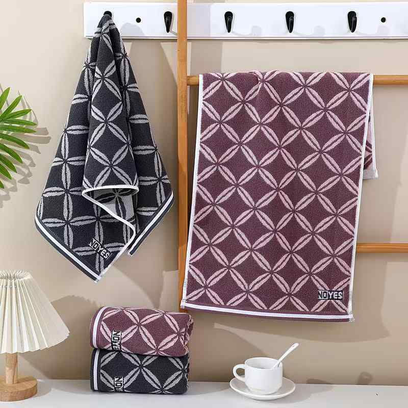 タオル メンズ 男性用 綿 洗顔タオル バスタオル 家庭用 柔らかい 吸水性 耐久性 ヒョウ柄 ハート 親子