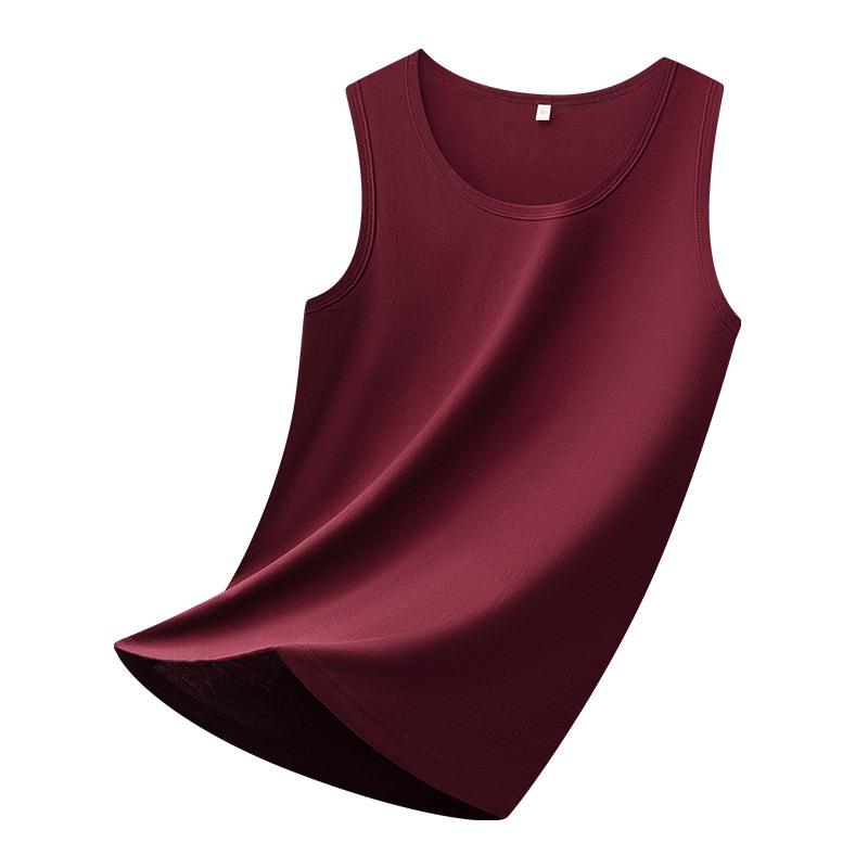 タンクトップ 男性用 綿 スポーツ インナー 吸汗性 Tシャツ 部屋着 肌着 普段使い M L XL 2XL 3XL 白 紺 赤 黒 グレー