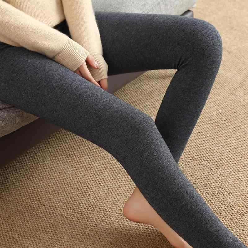 パンツ レディース メンズ 羊毛 あったか インナー 高 elastic waist スキニー 黒 ブラック オートミー..