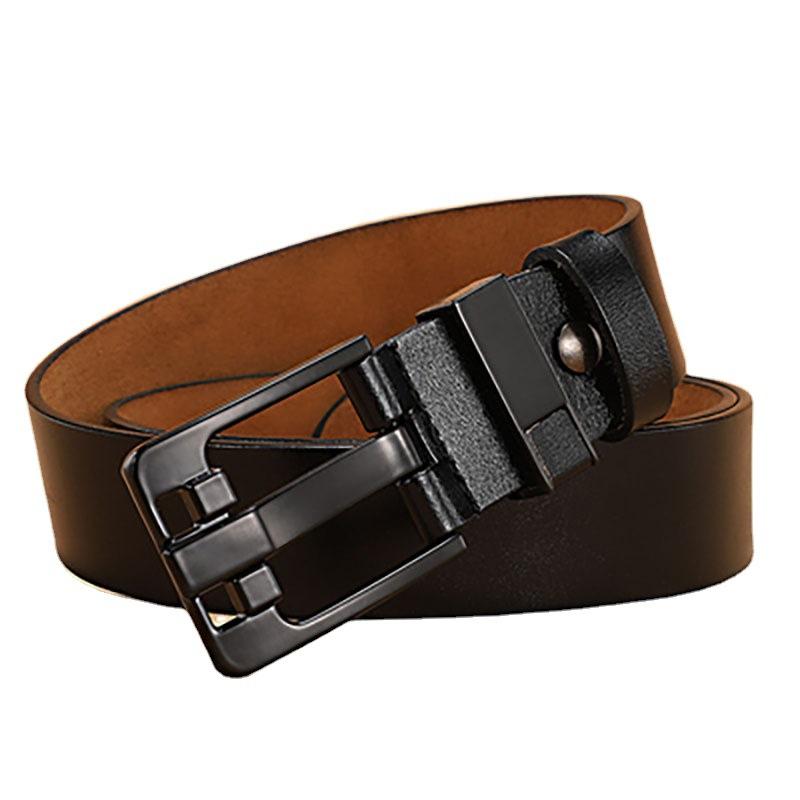 ベルト 男性用 紳士用 革 レザー 牛革 幅広 黒 ブラック ダークブラウン ビジネス カジュアル 普段使い..