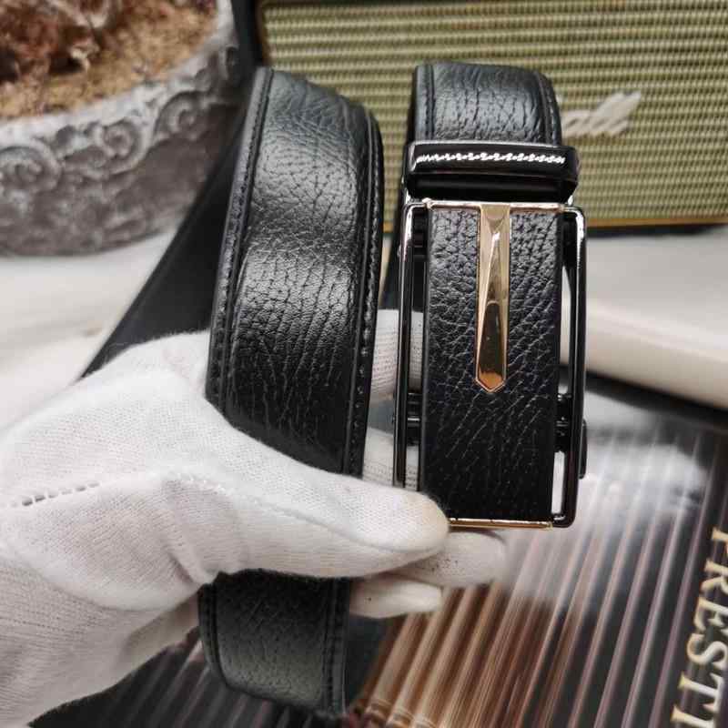 12個セットベルト 男性用 レザー オートロック式 ビジネス 普段使い ウエストバンド 紳士 カジュアル ブラック