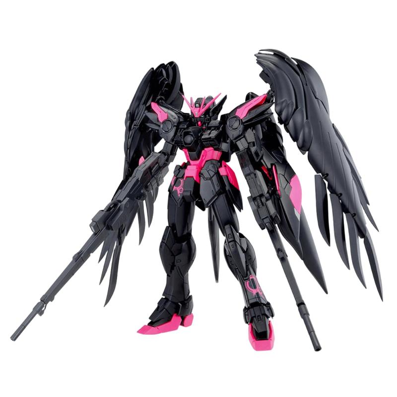 【中古】MG 1/100 ガンダムベース ウイングガンダムゼロ EW Ver.Ka [リサーキュレーションカラー/ネオンピンク] MG 1/100 Gundam Base Limited Wing Gundam Zero EW Ver.Ka [Recir