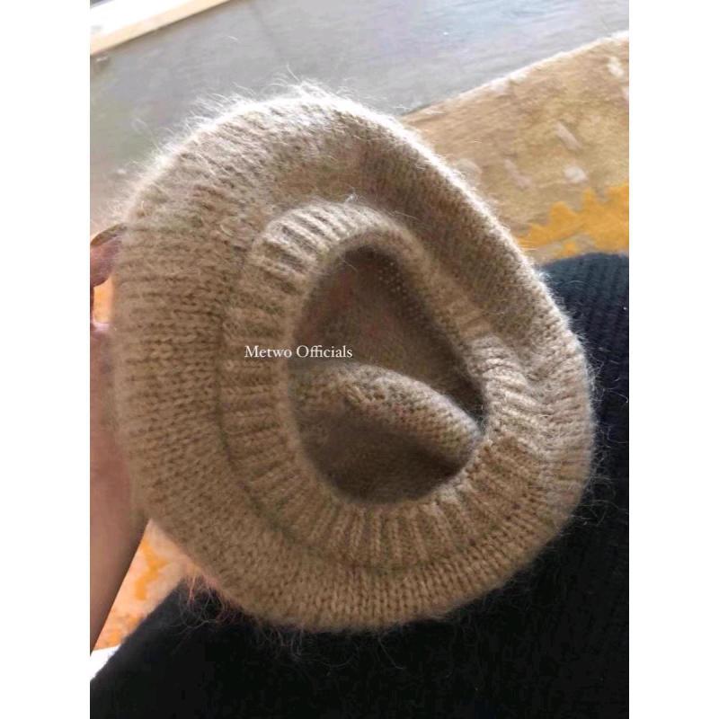 ベレー帽 レディース 秋冬 ウール 無地 画家 帽子 カジュアル かわいい おしゃれ 通勤 通学 防寒 保温 ..