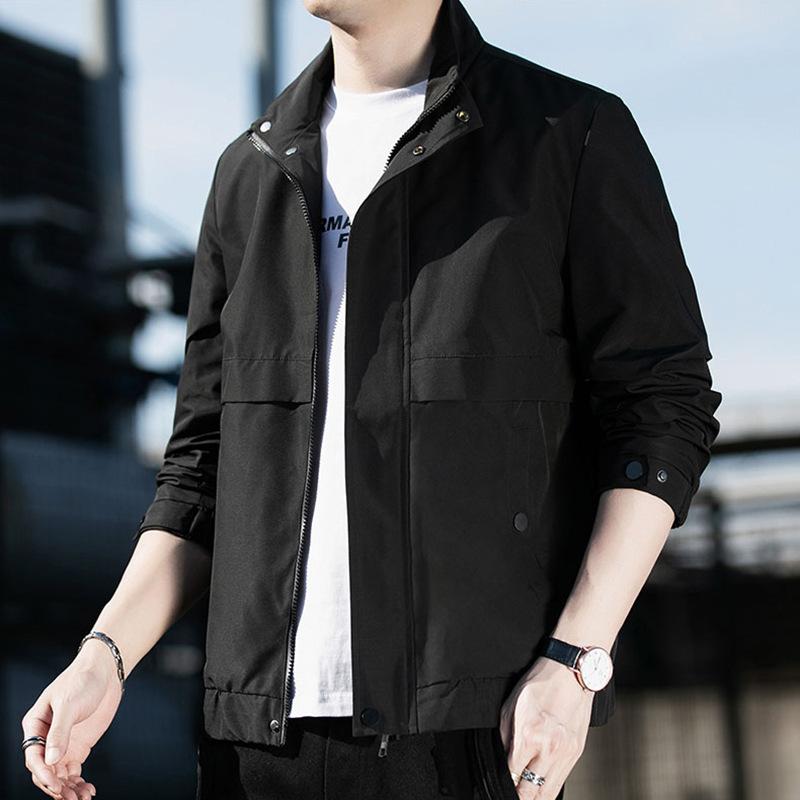 ジャケット 男性用 ブルゾン ジャンパー アウター 紙型 裁断 春秋 立襟