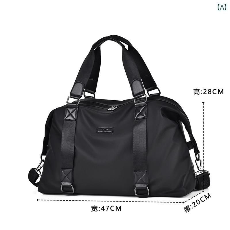 メンズビジネス 旅行 バッグ メンズ ポータブル大容量 防水 ジム レディース ショルダー クロス ボディ..