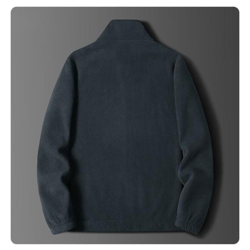 ジャケット 男性用 立襟 アウター 上着 シープボア フリース あったか 秋冬 アウトドア 普段使い