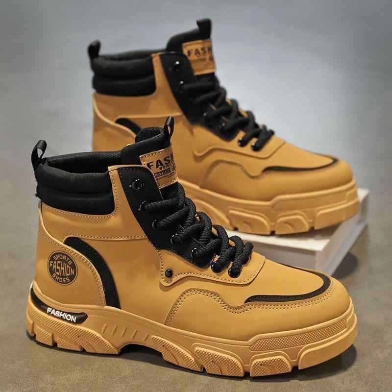 ブーツ メンズ 男性用 マウンテンブーツ ワークブーツ ショートブーツ レザー 革靴 防滑 耐摩耗 衝撃吸収 ラウンドトゥ レースアップ カジュアル 普段使い アウトドア ブラック 黒 ブラウン 茶色