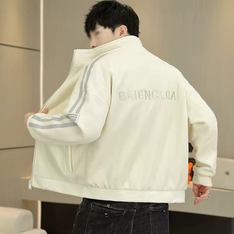 ジャケット 男性用 フリース アウター 上着 型紙 裁断