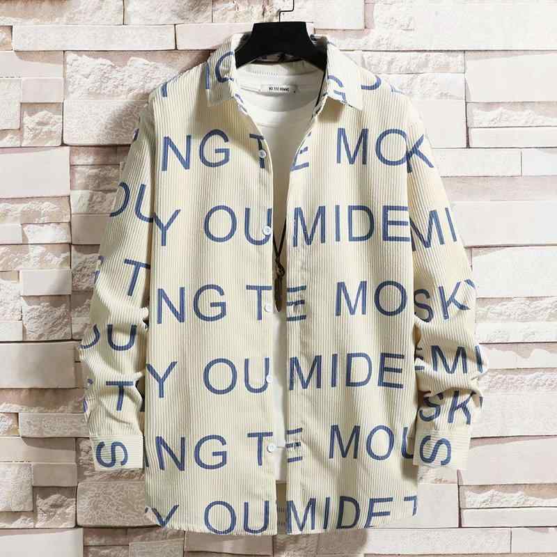 シャツ メンズ 長袖 ワーク ジャケット ゆったり カジュアル トップス 羽織り スプリングコート 韓国 ブラック カーキ