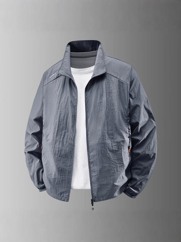 アウター 男性用 接触冷感 UVカット 紫外線対策 釣り 接触冷感 薄手 撥水 速乾 スポーツ アウトドア