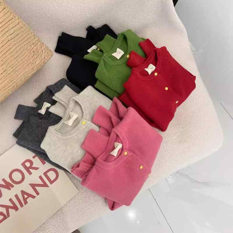 カーディガン レディース ニット 秋冬 柔らかい 韓国 莓ピンク系