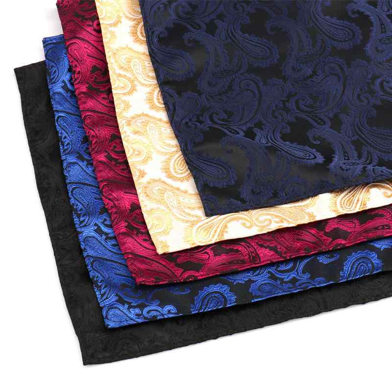 ポケットチーフ 男性用 ポリエステル 宴会 パーティー フォーマル ハンカチ スタイリッシュ 風 配色