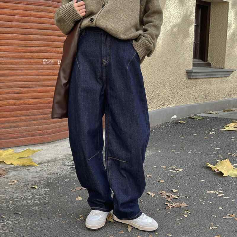 デニム レディース 暖パン 裏起毛 ワイドパンツ ハイウエスト 暖かい 防寒 厚手 ゆったり ストレート ジーンズ ジーパン ズボン ボトムス 秋冬