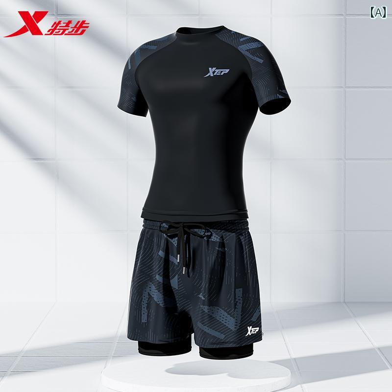 水着 メンズ 水泳 パンツ 青少年 大きいサイズ 用具 フル セット 日焼け防止 スーツ.カラフルカラーオシャレシンプルスタイル