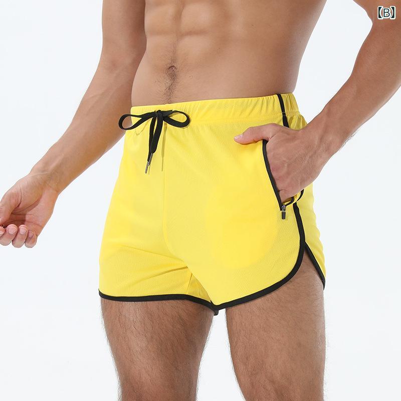 スポーツショートパンツ 男性用 バスケットボール マラソン ランニング トレーニン...
