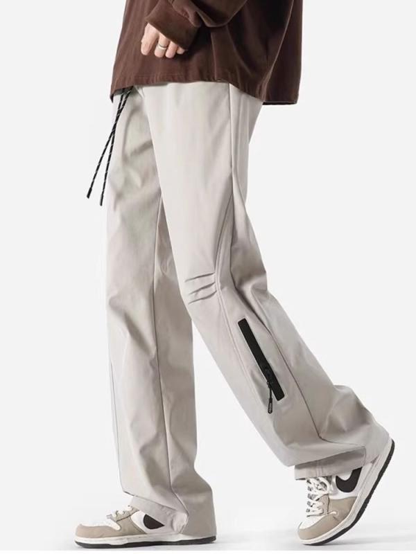 パンツ メンズ 防風 撥水 登山パンツ 作業ズボン カーゴパンツ アウトドア ワークパンツ ゆったり ストレート 秋冬 裏起毛 暖パン 釣り