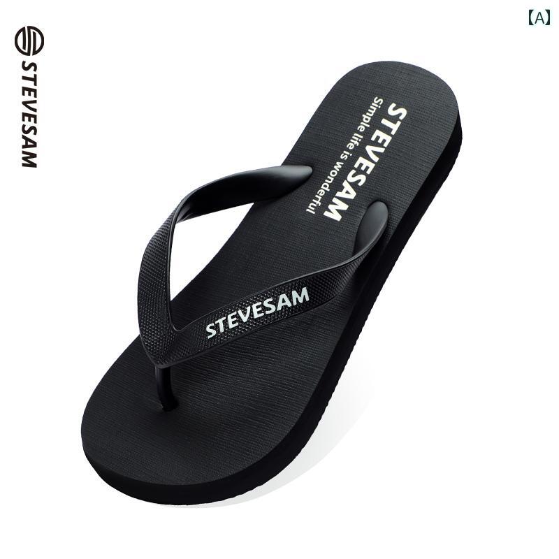 メンズ ビーチ サンダル 2025年新 スタイル 厚手 耐摩耗性 アウトドア シューズ 滑り止め 防臭.カラフ..