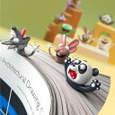 95 mi オレンジ 3D 動物 ブック マーク パンダ フラットな大きな 悪い オオカミ 小学生 おしゃれ で かわいい 文房具 面白の 読書 ギフト