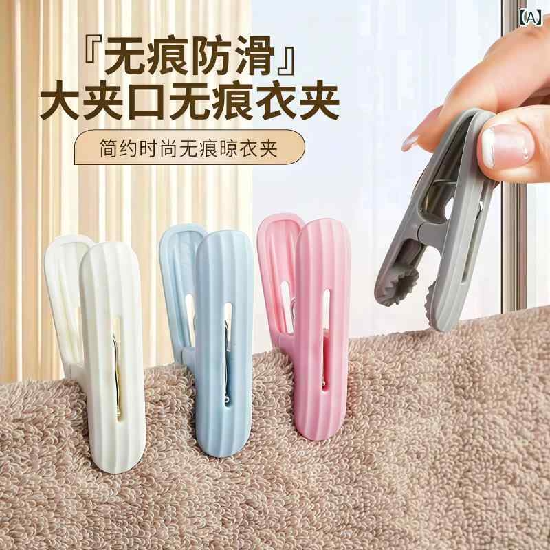 洗濯 ばさみ 洋服 クリップ 靴下 コート ハンガー プラスチックの 跡が 残らない ソフト ゴム 防風 キルト 固定 乾かす の 家庭用