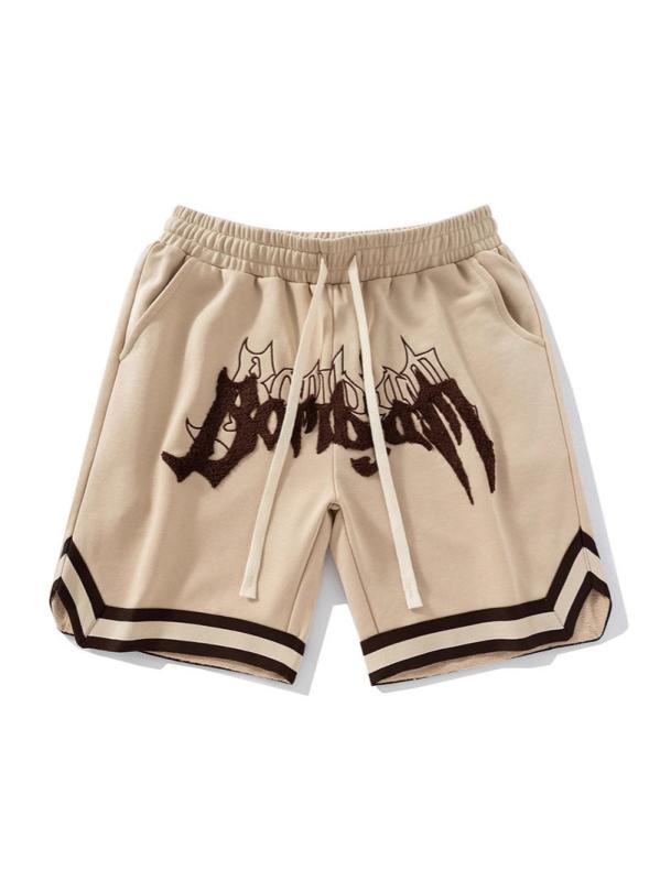 ハーフパンツ 男性用 美式 ルーズ ランニング メッシュ 吸湿速乾 スポーツ 短パン 配色 バスケットボー..