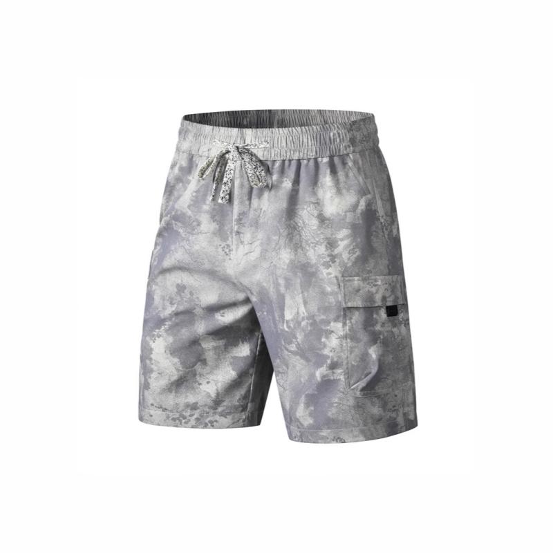 ハーフパンツ 男性用 ミリタリー ワークパンツ カーゴパンツ 迷彩柄 ゆったり ストレート ポリエステル 伸縮性 カモフラ アウトドア 普段使い 春夏(4.0)