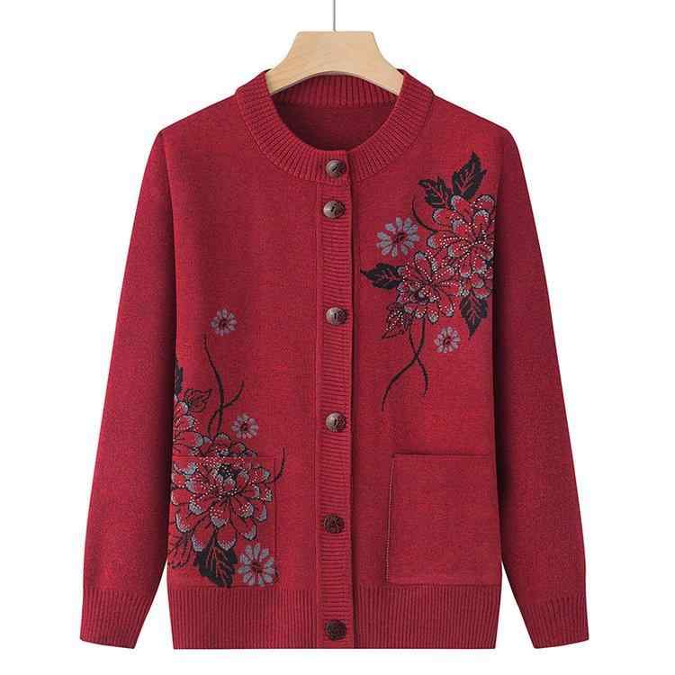 カーディガン レディース ミセス ニット 長袖 春秋 シニア 服 大きいサイズ ゆったり チュニック丈 草グリーン グレー ワインレッド 紫 焦糖色 XL 2XL 3XL 4XL linears-10567344 LINEAR shop パッケージ画像