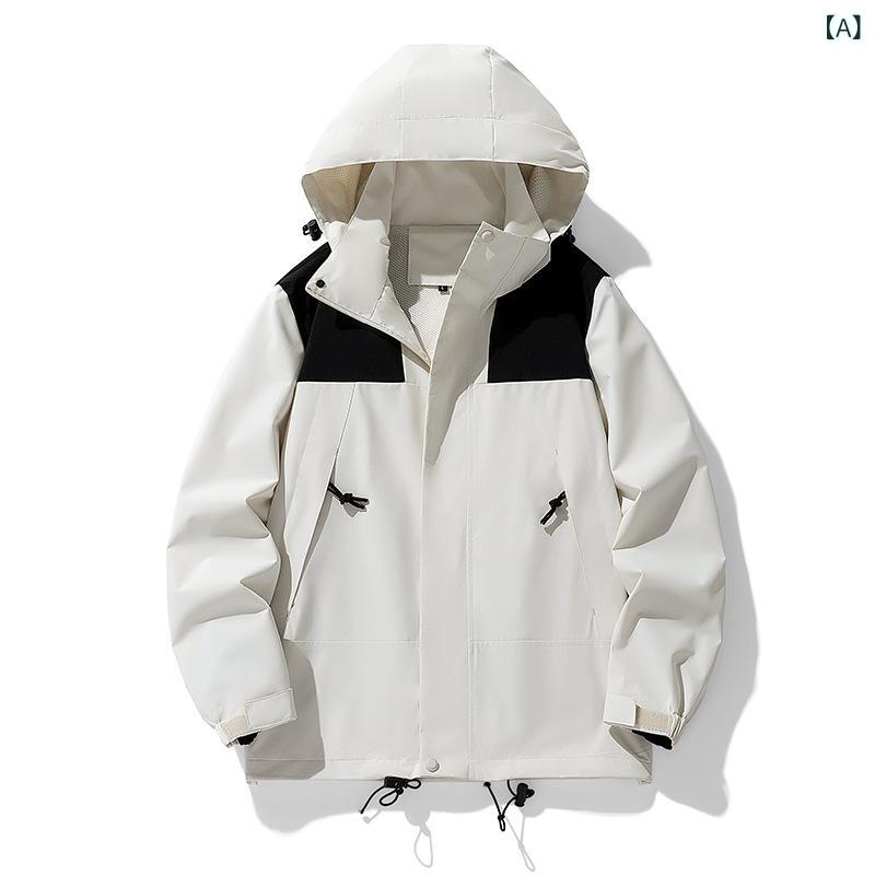 マウンテンパーカー 春秋 レディース メンズ 防風 防水 登山ウェア 釣り ウェア アウトドア ジャケット..