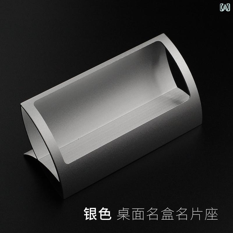 名刺 ホルダー デスク トップ おしゃれ 卓上 スタンド 展示 会 ディスプレイ ラック カード 収納 ボックス 受付 着席 オフィス