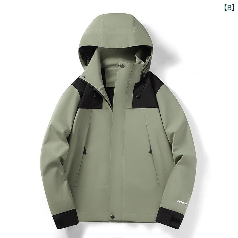 マウンテンパーカー メンズ レディース 春秋 撥水 防風 アウター 登山 ジャケット ...