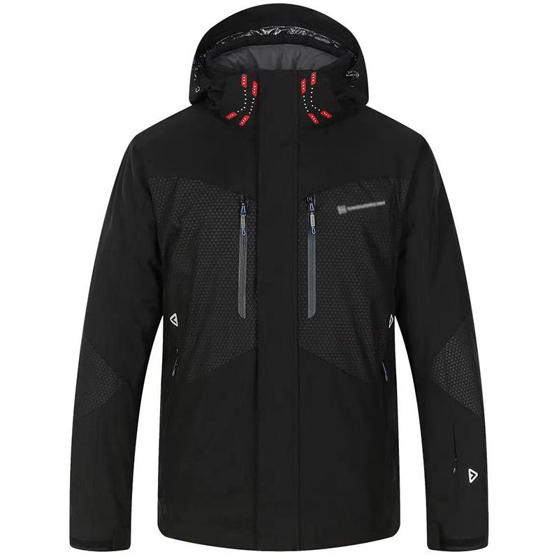 ・機能: 透湿, 防水, 保温, 耐摩耗, 防風・素材: Gore-Tex・裏地: -・詰め物: スペースコットン・防水係数: -・・裏地の名称: -・製品カテゴリ: スキーウェア・色: ブラック, ロイヤルブルー, グレー, レッド, ダークブルー・サイズ: M, L, XL, XXL, 3XL