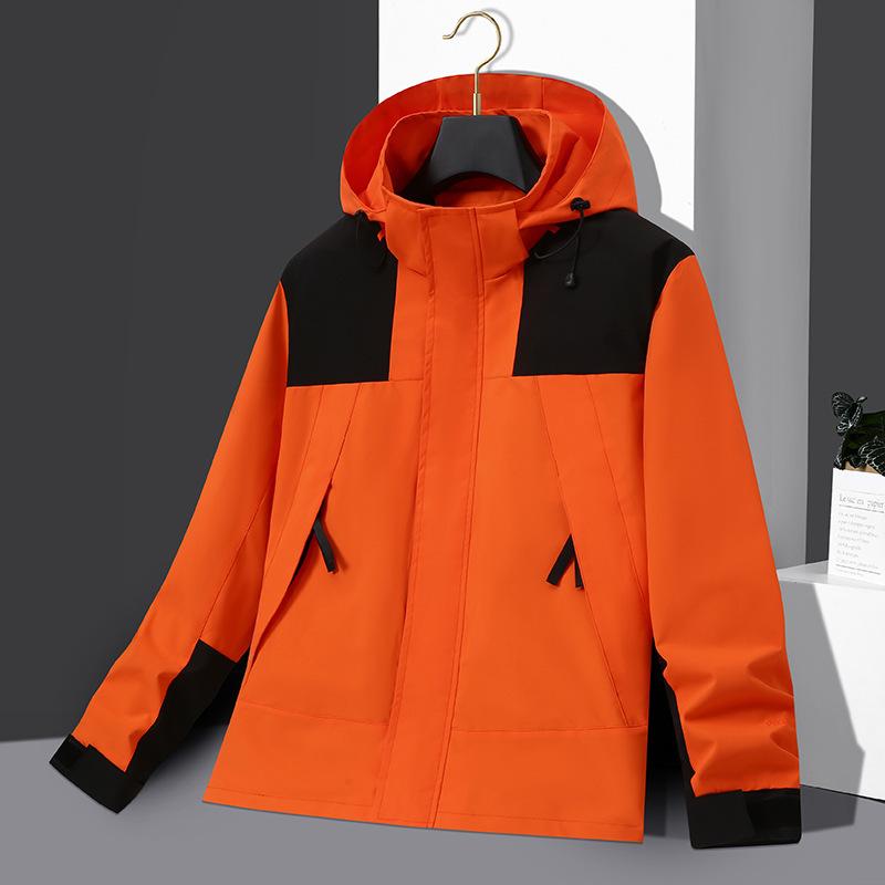 裤子 - マウンテンパーカー メンズ レディース 薄手 防水 防風 ジャケット 登山ウェア アウトドア 撥水 ウインドブレーカー 春秋 ブラック アイボリー オレンジ ピンク カーキ グリーン XS S M L XL XXL XXXL 4XL