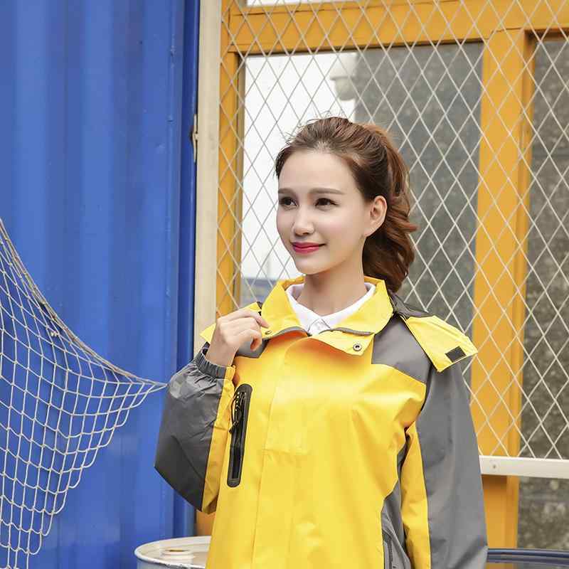 Wear - マウンテンパーカー 男性用 防風 防水 長袖 アウトドア 登山 釣り ワーキング 作業服 ブルゾン