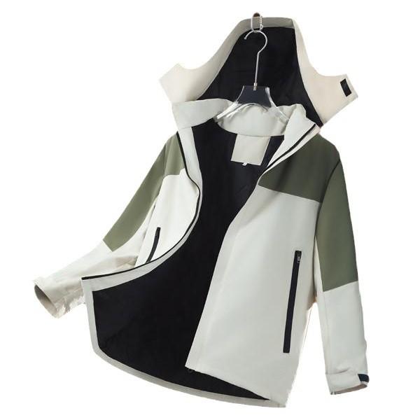 ・製品カテゴリ: マウンテンパーカー・機能: 透湿,防水,保温,耐摩耗,防風・生地: ポリエステル・パターン: 配色・適用対象: 男女兼用・対象年齢: 成人・フード: 有り（取り外し可能）・組み合わせ: セット・インナー: 無し・生地成分: ポリエステル・ファー: 無し・防水レベル: 5000mm・適用シーン: ランニング,スキー,エクストリームスポーツ・色: レッド,ロイヤルブルー,ブラック,オレンジ,ダークグレー,ライトグレー,ダークグリーン,モスグリーン,ピンク,ホワイト/抹茶グリーン,デニムブルー,スモーキーブルー,ホワイト/ブラック,レッド（立ち襟）,ライトグリーン（立ち襟）,ネイビー（立ち襟）,ダークグレー（立ち襟）・サイズ: M,L,XL,2XL,3XL,4XL,5XL・素材: ポリエステル・防水透湿性: 5001mm-10000mm・フィット: ゆったり・着丈: 標準