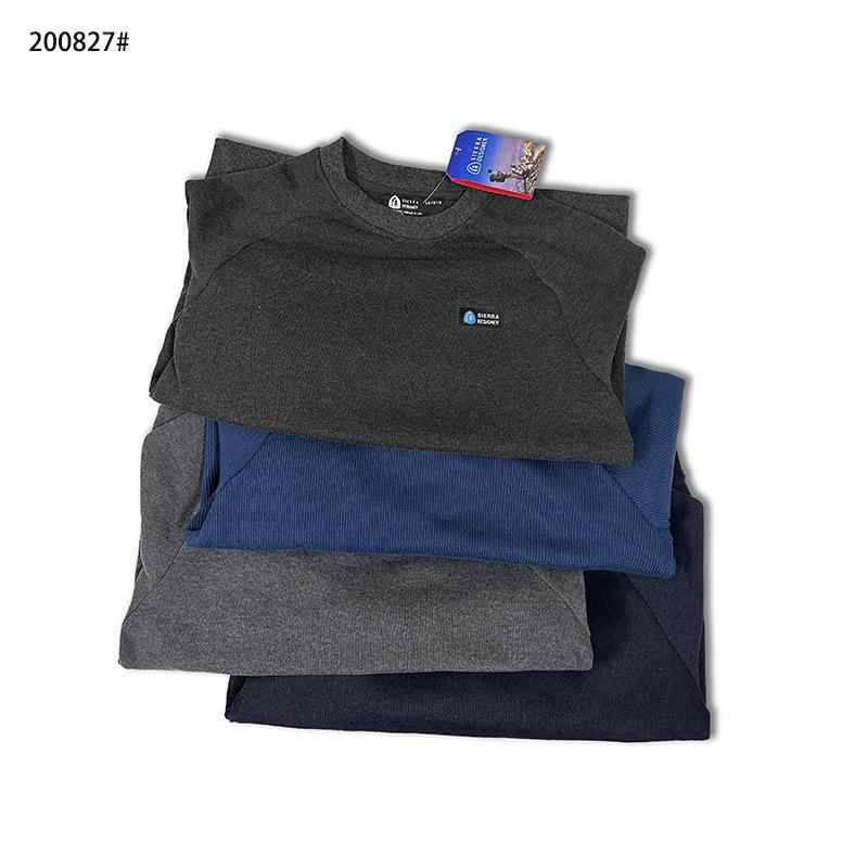 フリース メンズ 男性用 アウトドア 登山 ウェア トップス トレーナー 丸首 無地 裏起毛 秋冬 春秋 普..